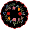 hungarian folk motif – kalocsai minta